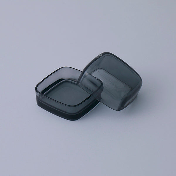 Kurashi no Kaori Candle Vessel, Gray Glass