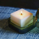 Kurashi no Kaori Candle Vessel, Green Glass