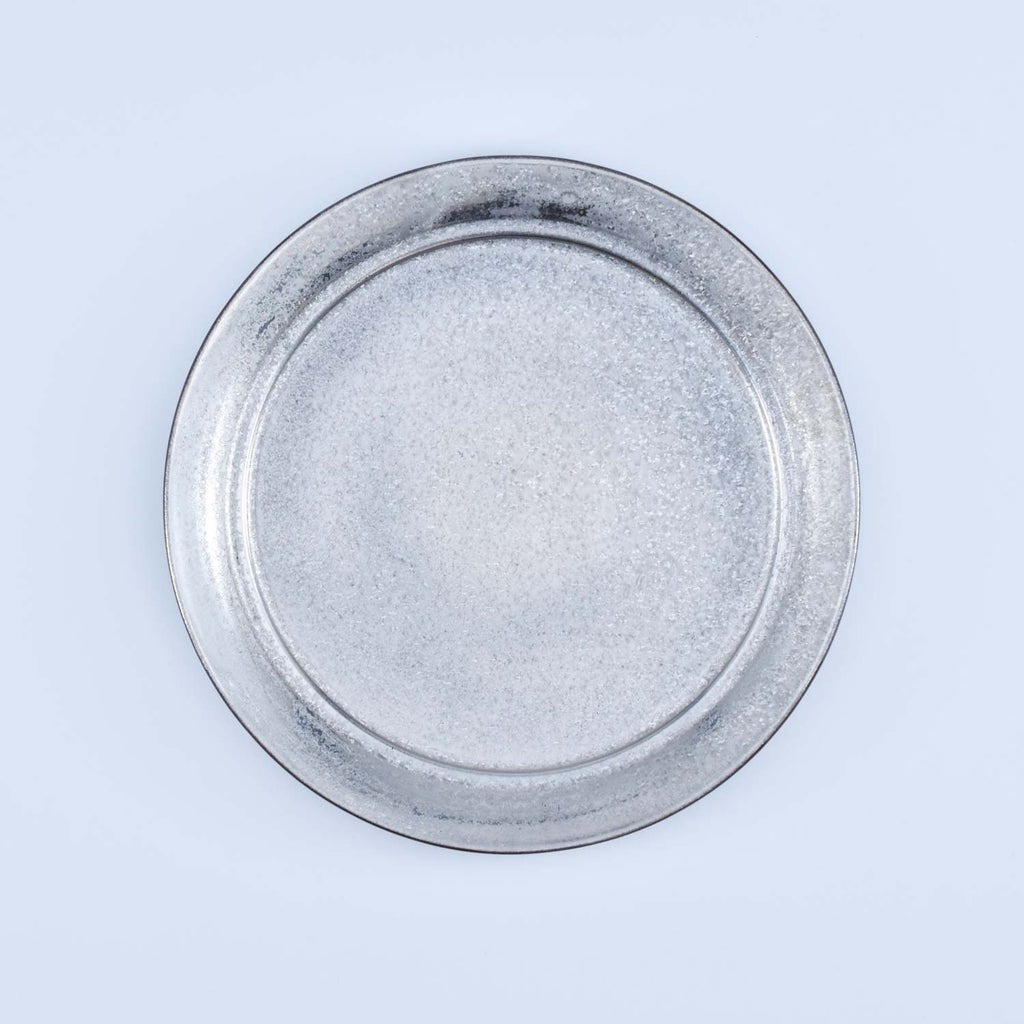 Etsu Salad Plate, Silver