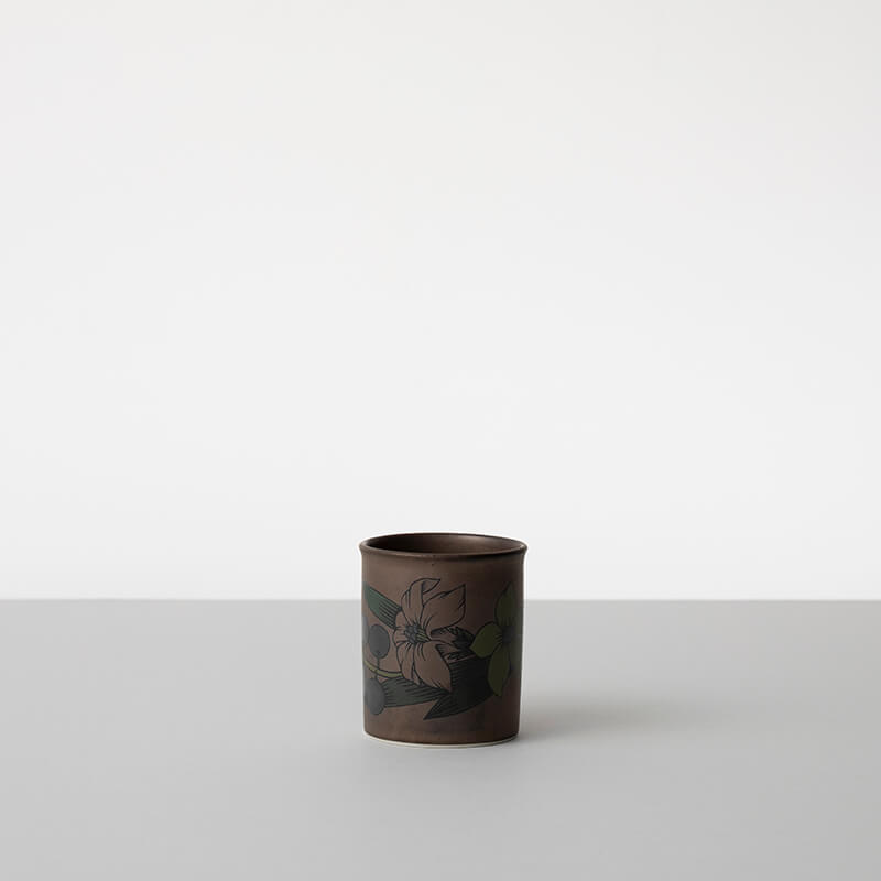 Flower Mug, Gold