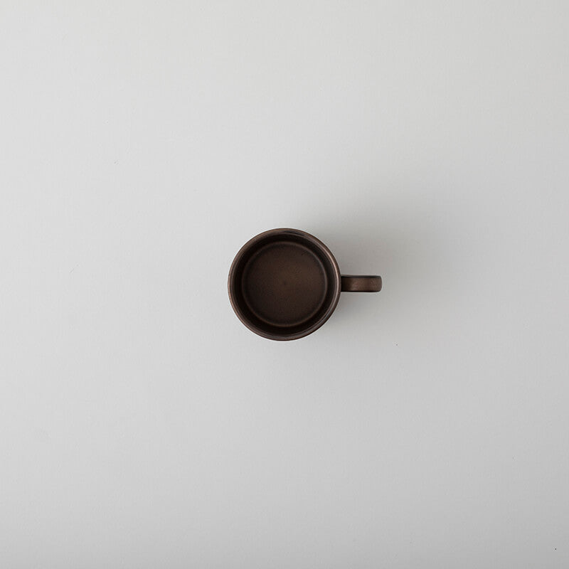 Flower Mug, Gold