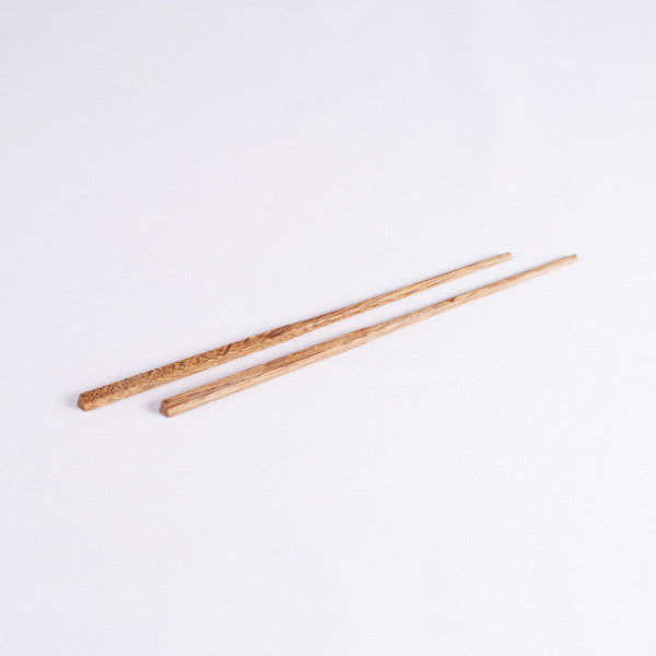 Classic Chinese Wood Chopsticks, Marbled Hardwood, Set of 5 Pairs