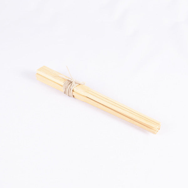 Classic Chinese Wood Chopsticks, Yellow Sandalwood, Set of 5 Pairs