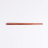 Contemporary Chinese Wood Chopsticks, Red Sandalwood, Set of 5 Pairs