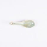 Jade Green Ceramic Spoons, Set of 4