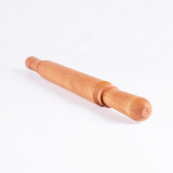 Solid Cherry Rolling Pin, Round End