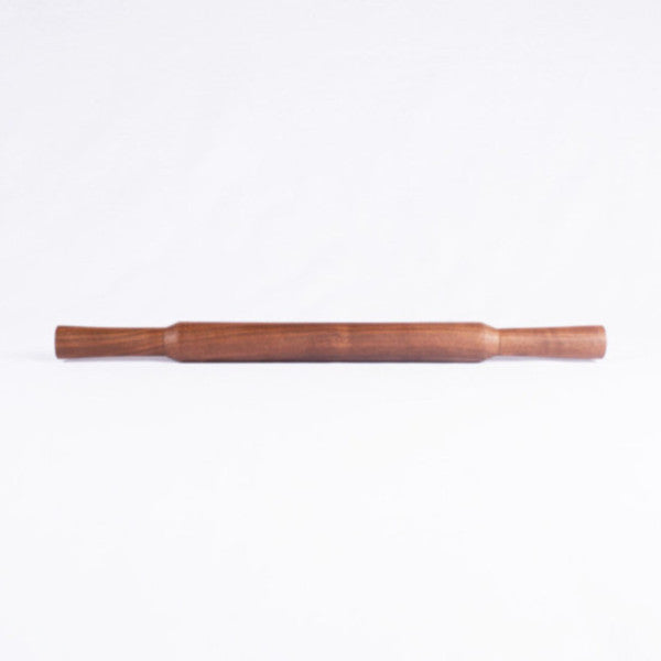 Solid Walnut Rolling Pin, Flat End