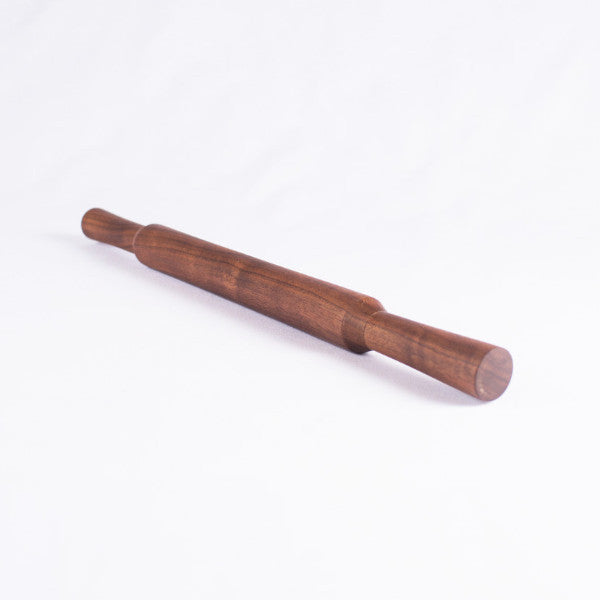 Solid Walnut Rolling Pin, Flat End