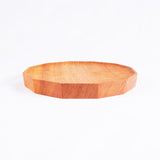 Medium Polygon Cherry Plate