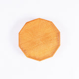 Small Polygon Cherry Plate