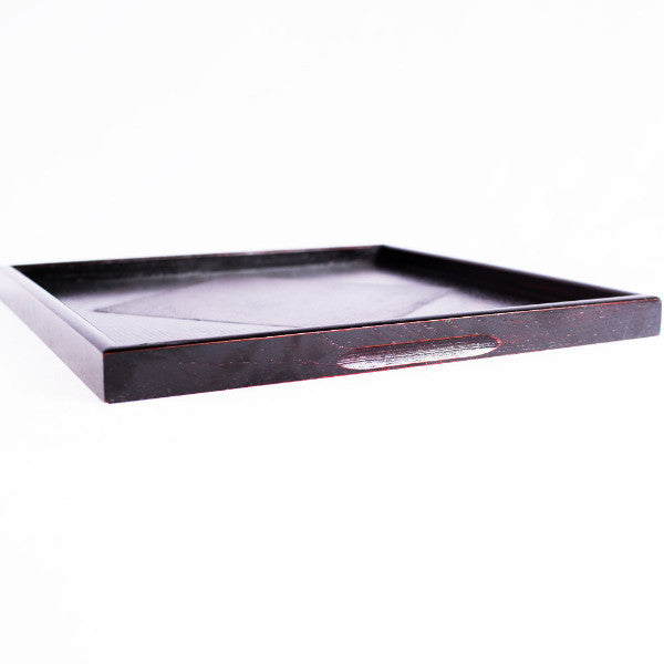 Lacquer Wood Tray, Black