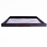 Lacquer Wood Tray, Black