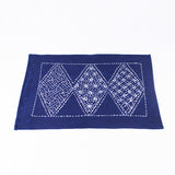 Hand-stitched Cotton Handmade Placemat, Argyle