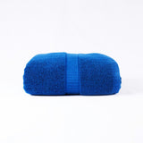 Gentle Natural Bamboo Cotton Bath Towel, Indigo