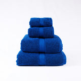 Gentle Natural Bamboo Cotton Bath Towel, Indigo