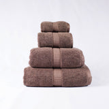 Gentle Natural Bamboo Cotton Bath Sheet, Brown