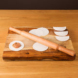 Solid Cherry Rolling Pin, Flat End