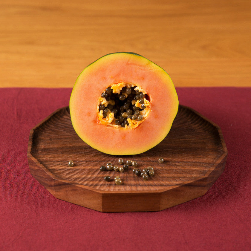 Medium Polygon Walnut Plate