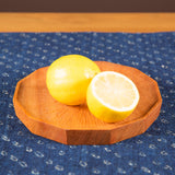 Medium Polygon Cherry Plate