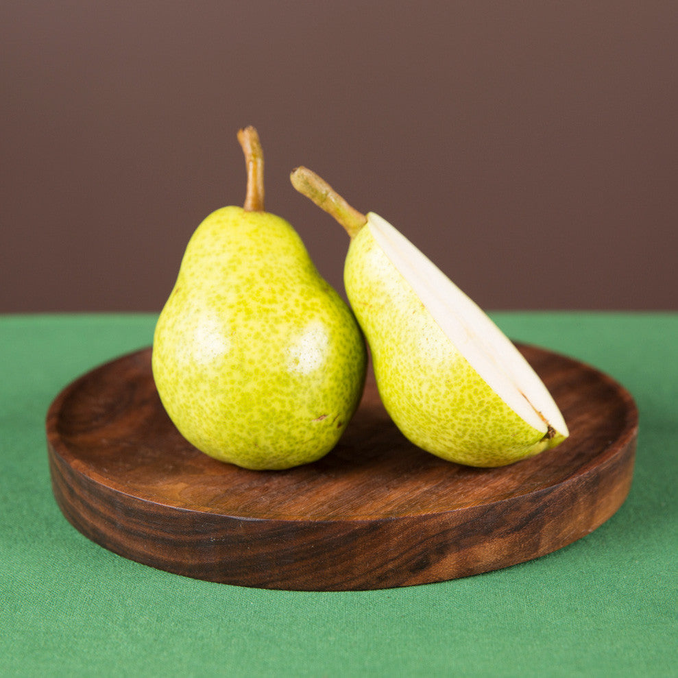 Medium Round Walnut Plate