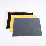 The Gourmet French Linen Placemat, Charcoal Black