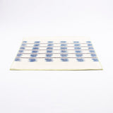 Dyed Hemp Twine Line Pattern Handmade Placemat, Avocado