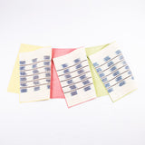 Dyed Hemp Twine Line Pattern Handmade Placemat, Pink