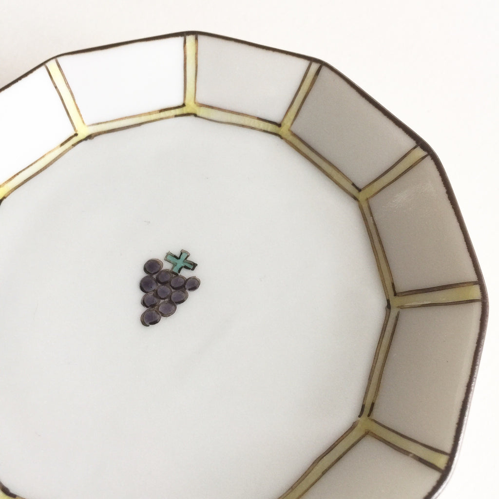 Japanese Kutani Fruit Plate