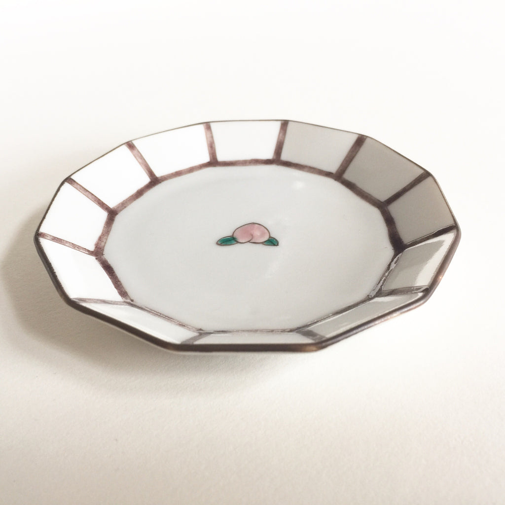 Japanese Kutani Fruit Plate