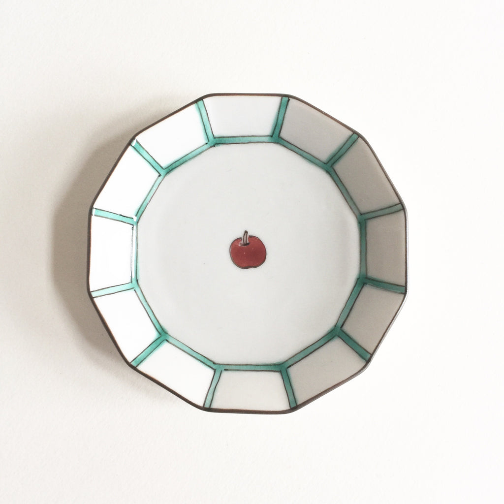 Japanese Kutani Fruit Plate