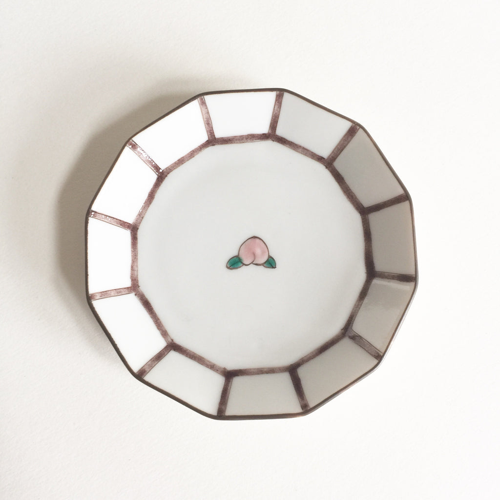 Japanese Kutani Fruit Plate