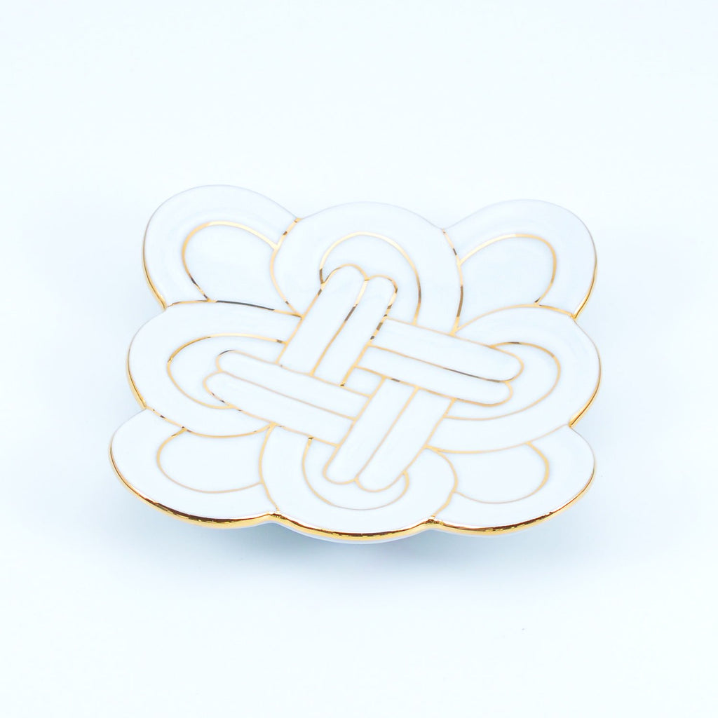 Engimono Plate, Lucky Knot