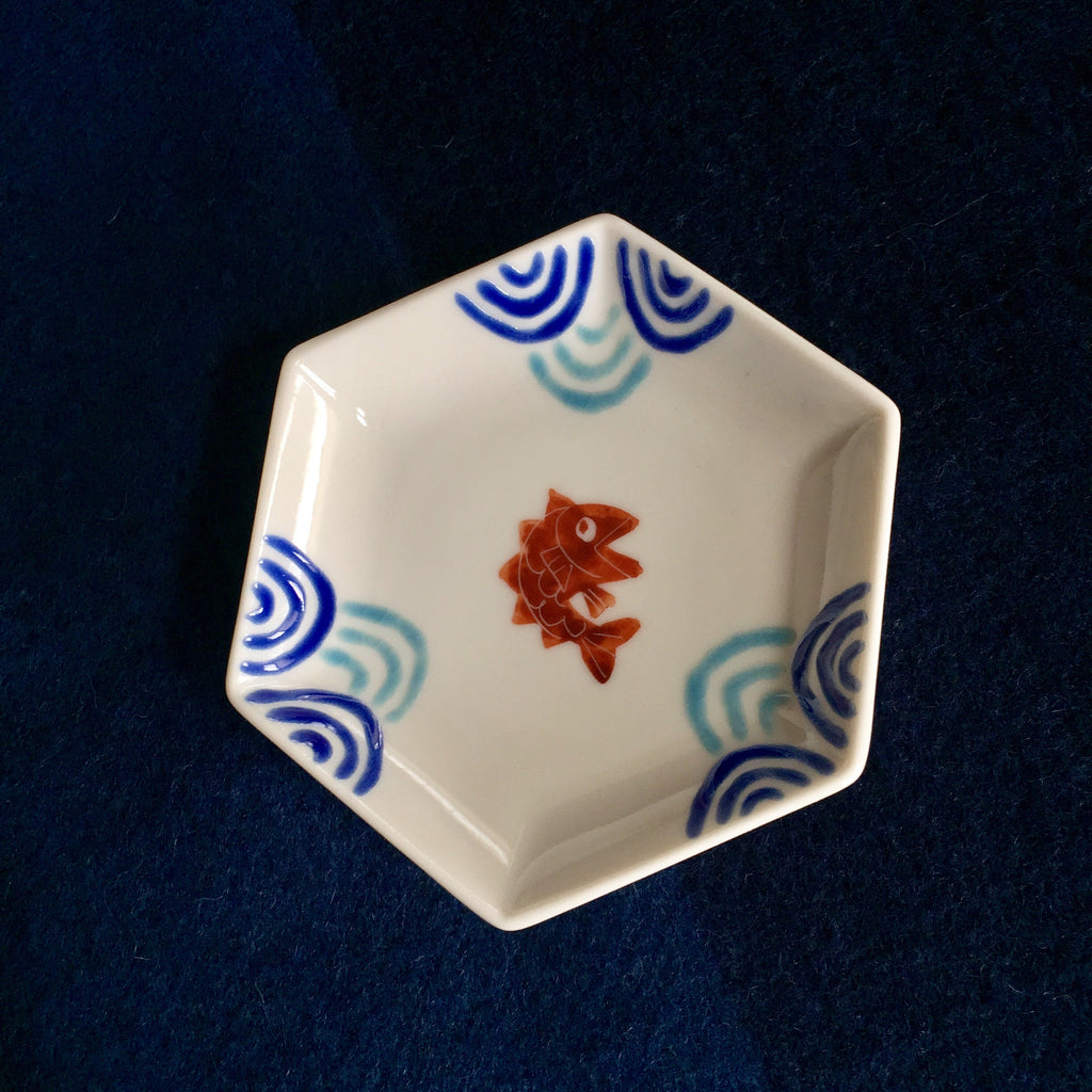 Hand Painted Dip Bowl