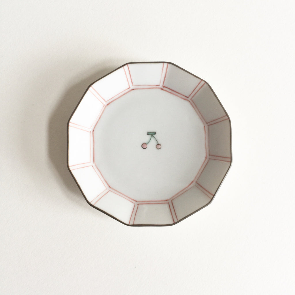 Japanese Kutani Fruit Plate