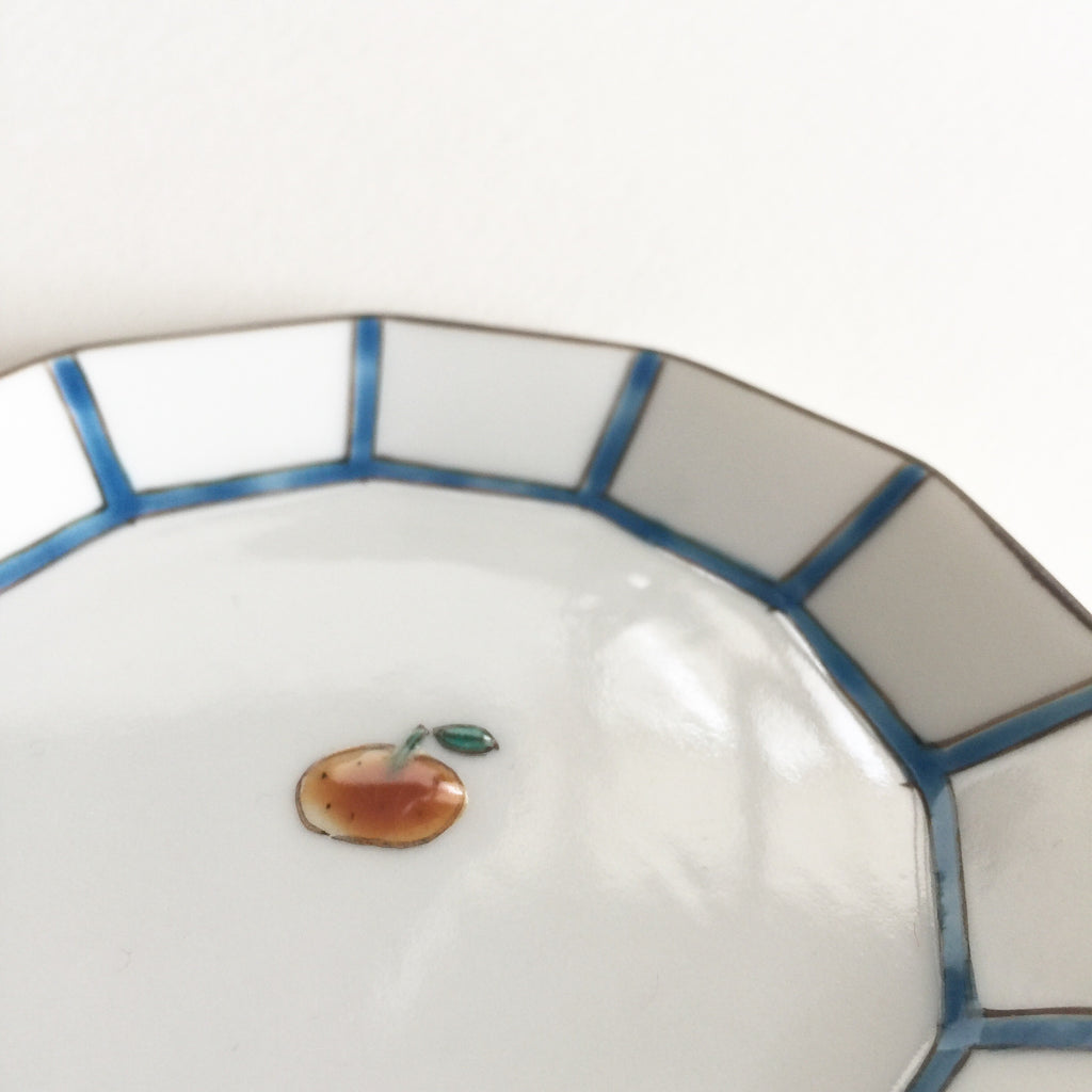 Japanese Kutani Fruit Plate