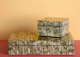 Bamboo Forest Lacquered Wood Box