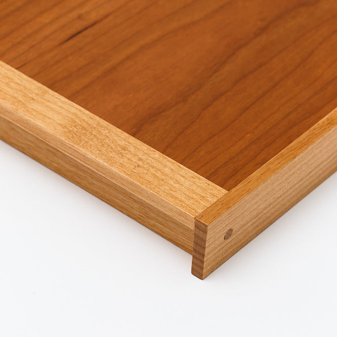 Large Woodline Tray, Black Cherry