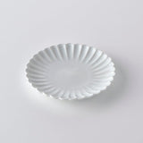 White Kikuko Plate, Small
