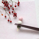 Sanshoku Dango Chopstick Rest