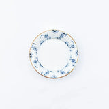 Small Rimmed Bowl, Flowering Vines