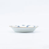 Small Rimmed Bowl, Flowering Vines