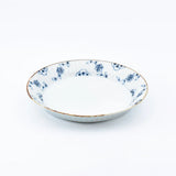 Large Rimmed Bowl, Flowering Vines