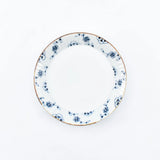 Large Rimmed Bowl, Flowering Vines