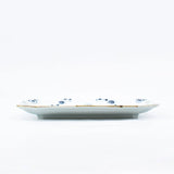 Octagonal Bowl, Flowering Vines