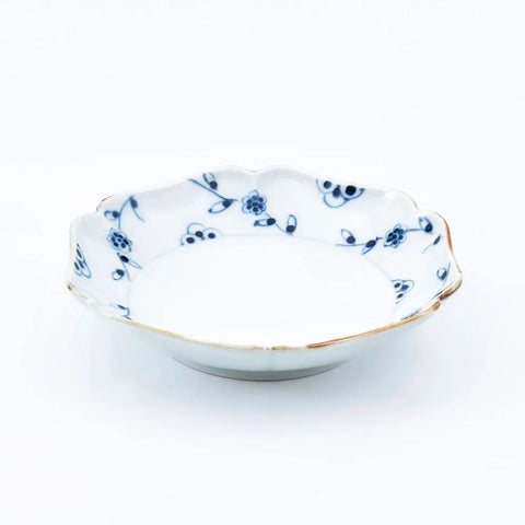 Flower Shaped Bowl, Flowering Vines