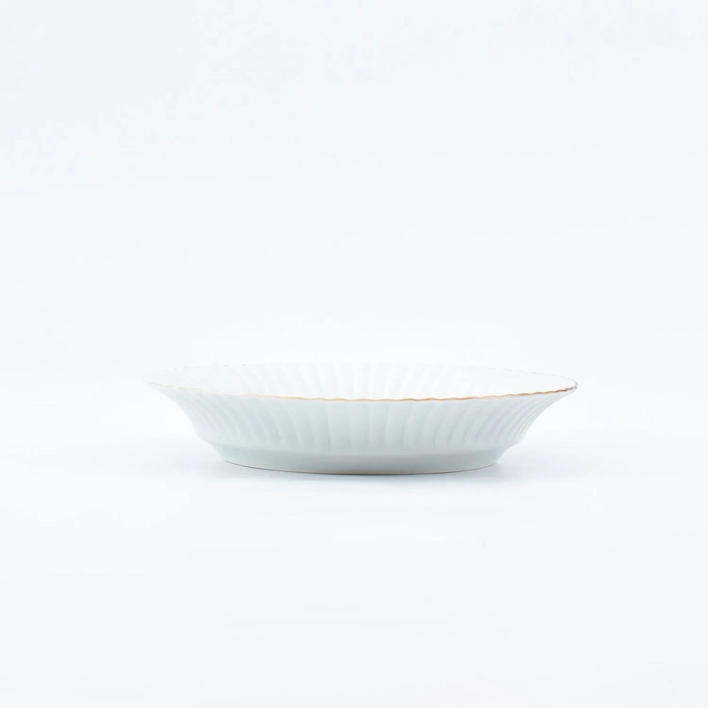 Small Rimmed Bowl, Chrysanthemum