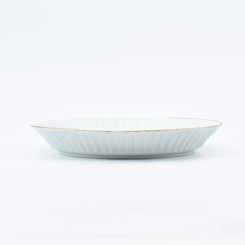 Large Rimmed Bowl, Chrysanthemum