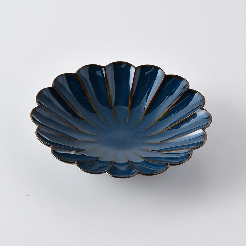 Navy Kikuko Bowl, Medium
