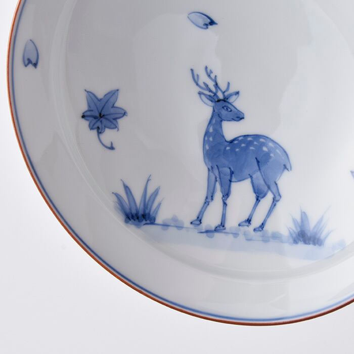 Deer Round Bowl