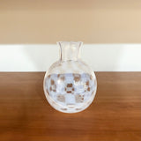 Hirota Flower Vase, Checkered